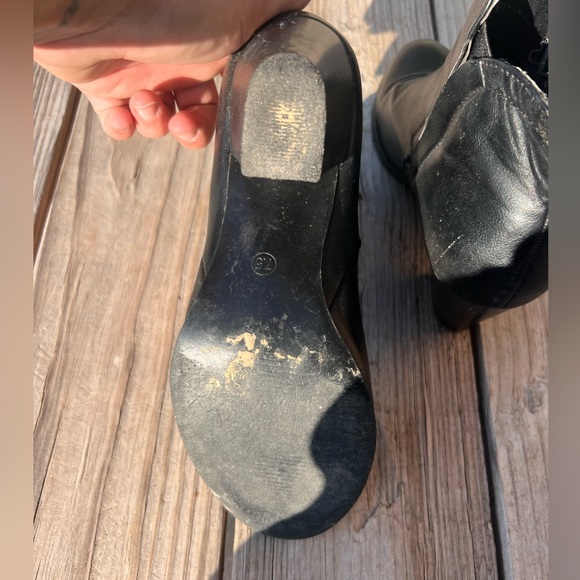 Women’s healed ankle boot size 7.5 Wet Seal - Picture 3 of 6